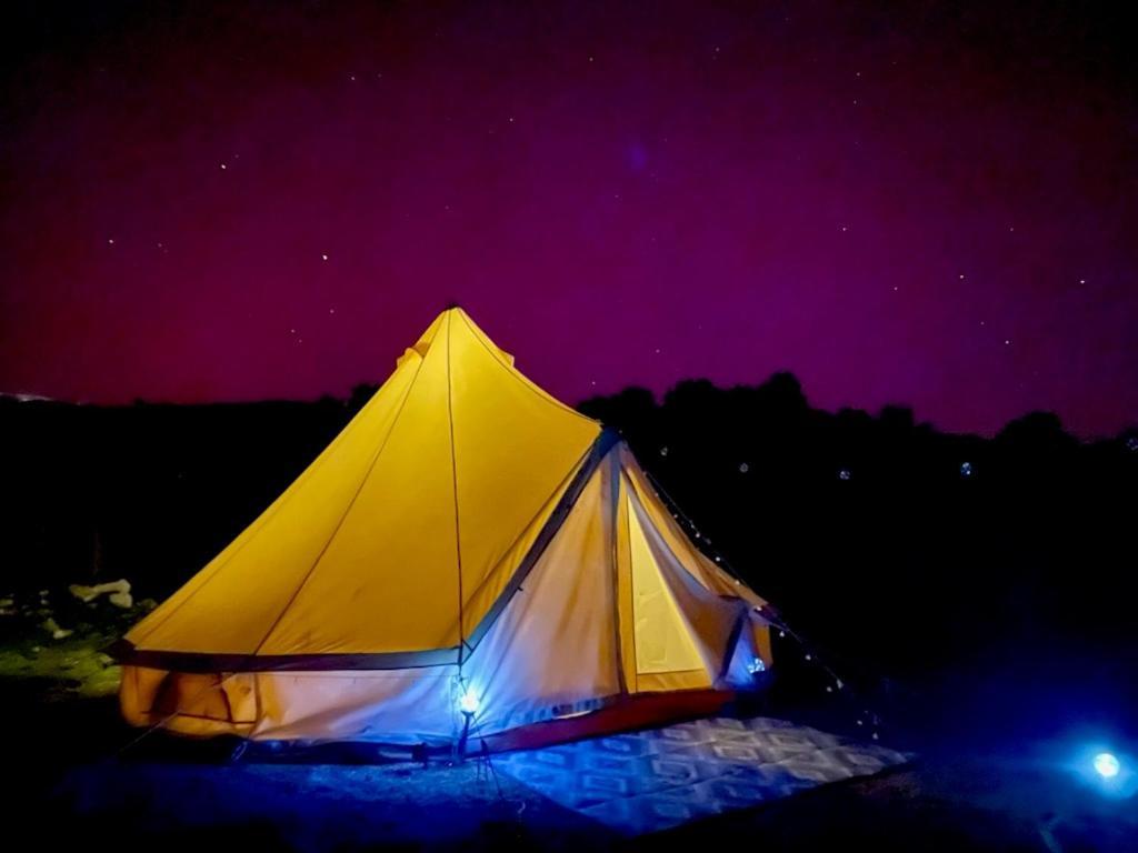 Tente Lodge Type Tipi A 1H De Nice Voie Lactee Bezaudun-les-Alpes المظهر الخارجي الصورة